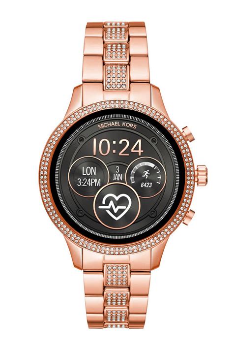 michael kors smartwatch runway horloge